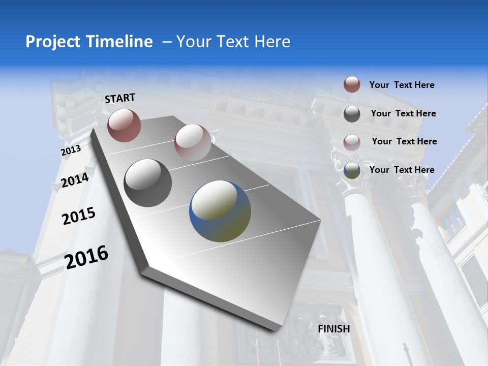 Cult Structure Roof PowerPoint Template