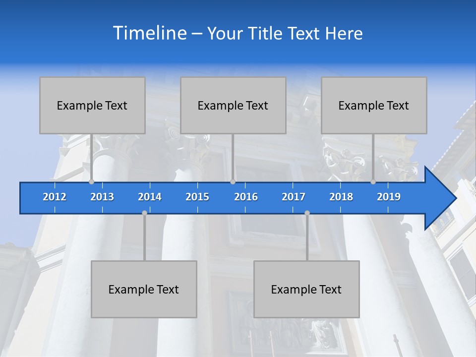 Cult Structure Roof PowerPoint Template
