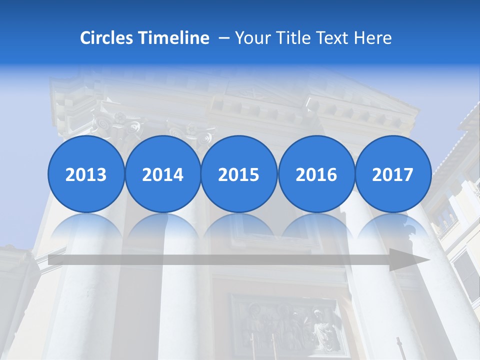 Cult Structure Roof PowerPoint Template