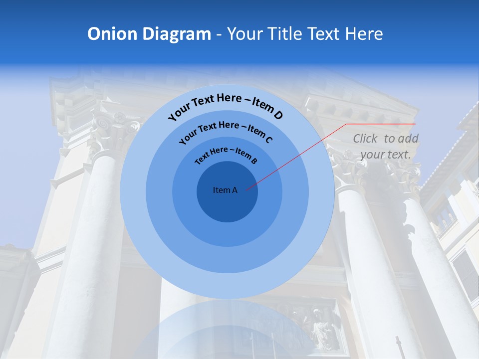 Cult Structure Roof PowerPoint Template