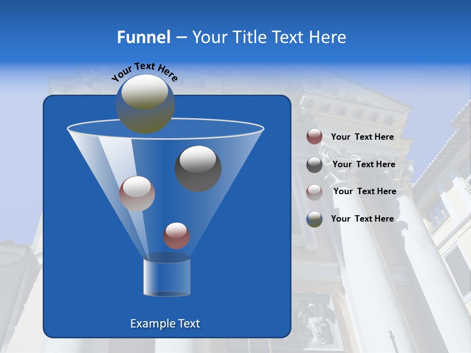Cult Structure Roof PowerPoint Template