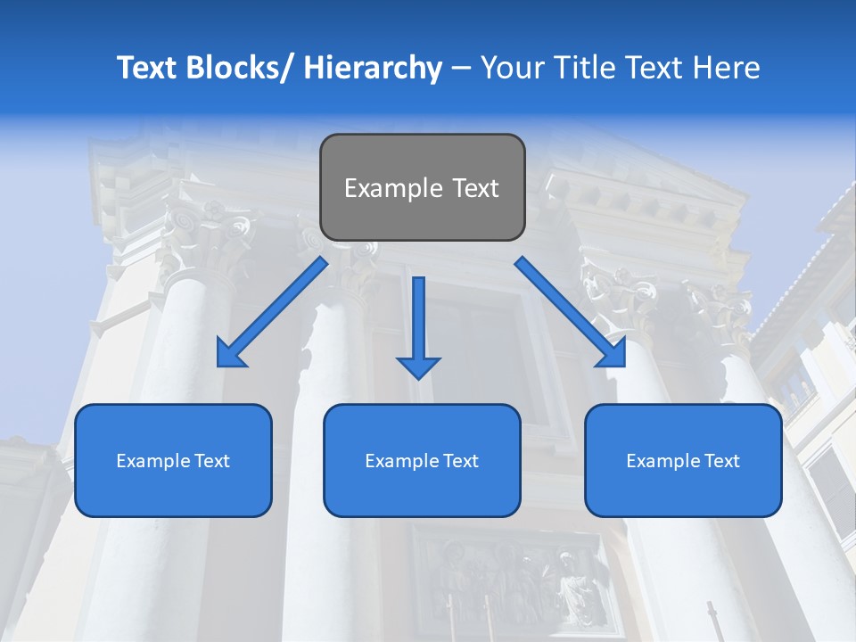 Cult Structure Roof PowerPoint Template