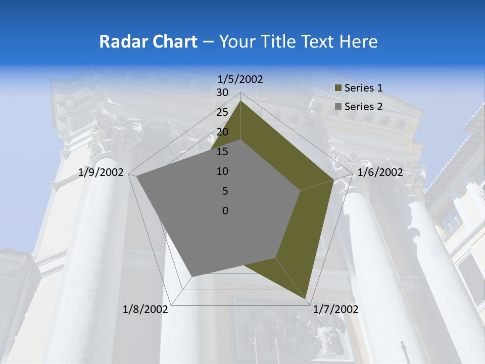 Cult Structure Roof PowerPoint Template