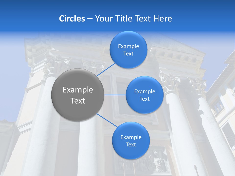 Cult Structure Roof PowerPoint Template