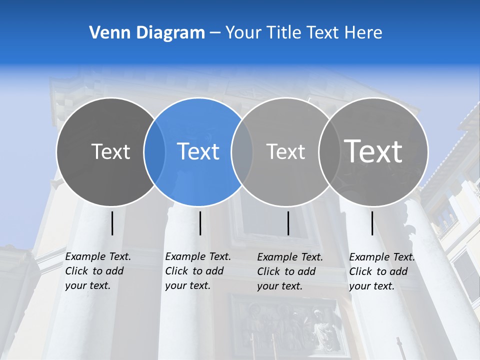 Cult Structure Roof PowerPoint Template