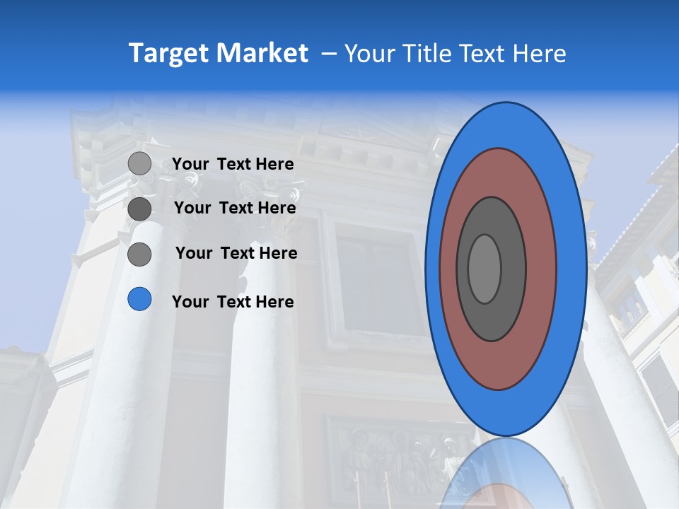 Cult Structure Roof PowerPoint Template