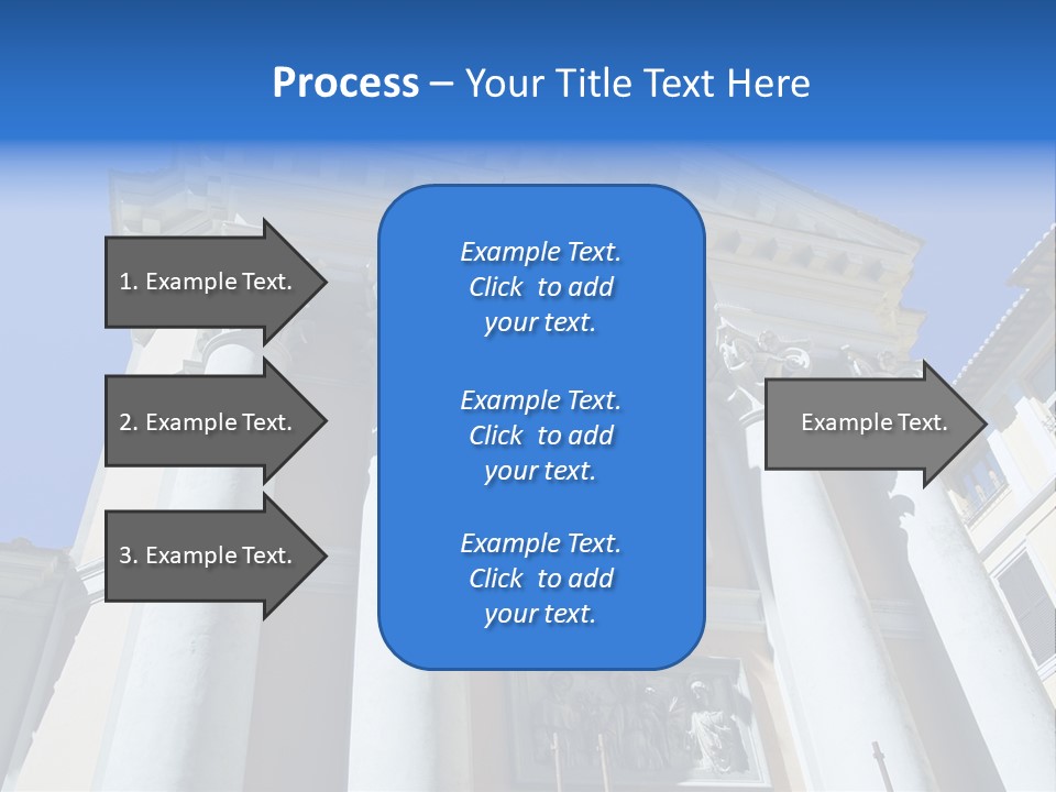 Cult Structure Roof PowerPoint Template