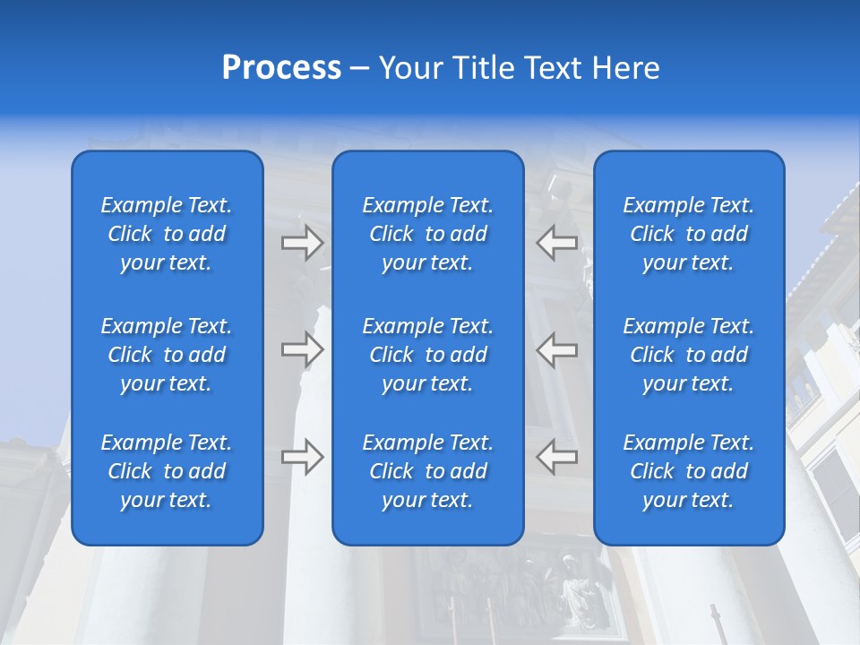 Cult Structure Roof PowerPoint Template