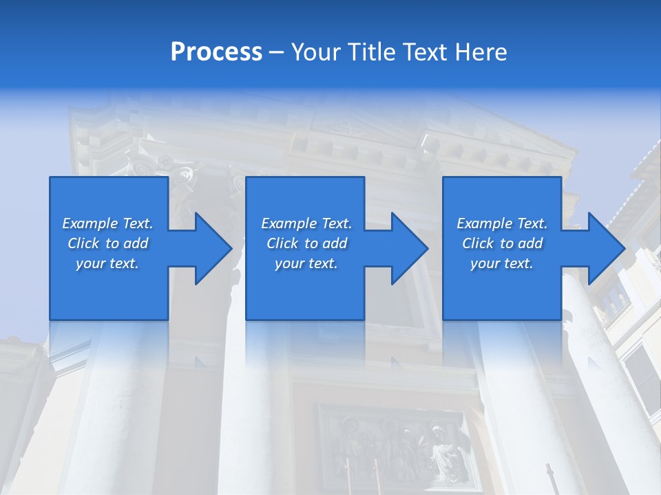 Cult Structure Roof PowerPoint Template