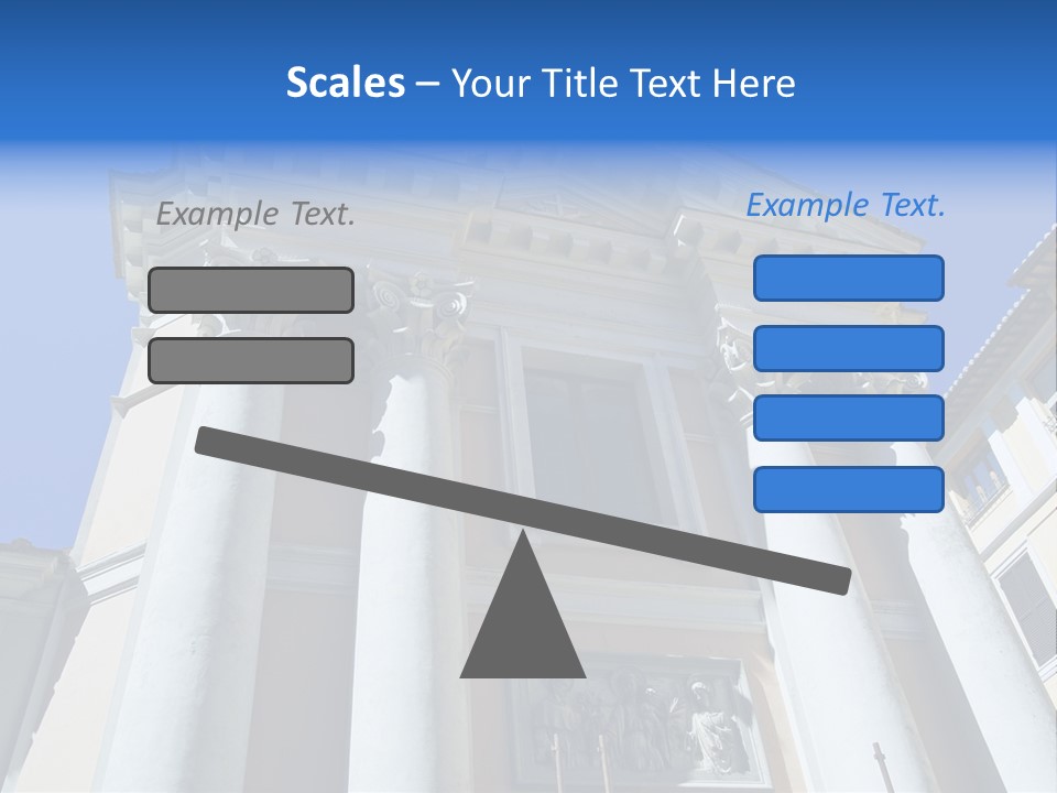 Cult Structure Roof PowerPoint Template