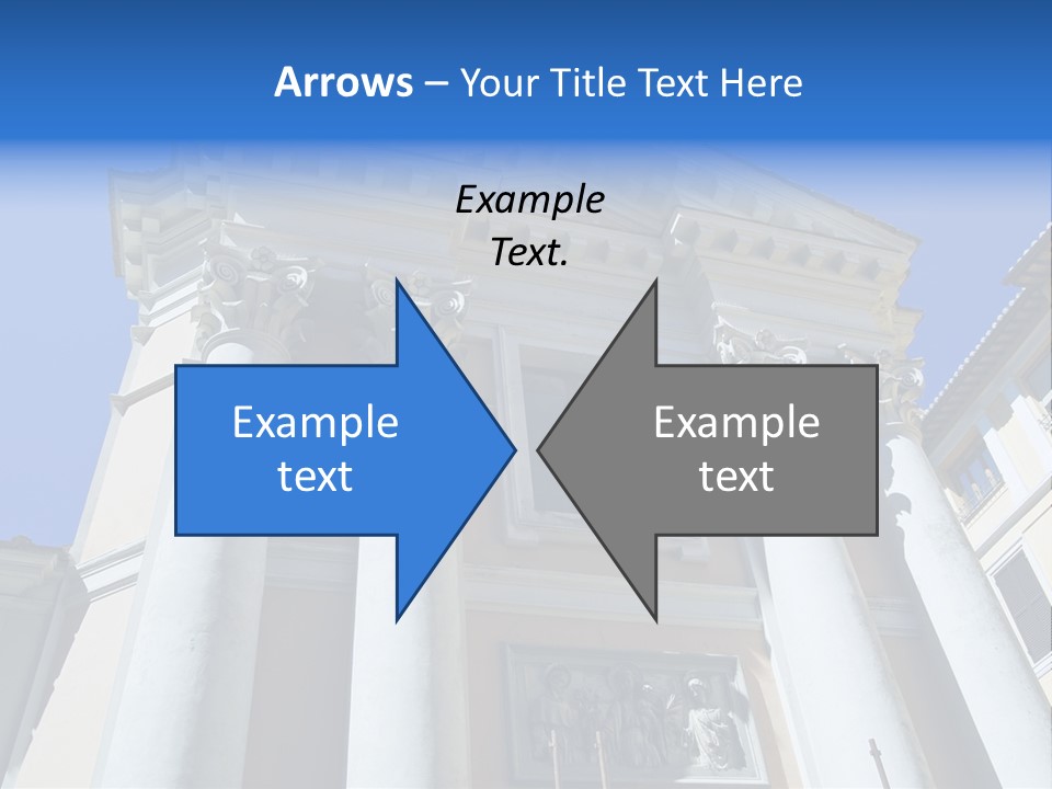 Cult Structure Roof PowerPoint Template