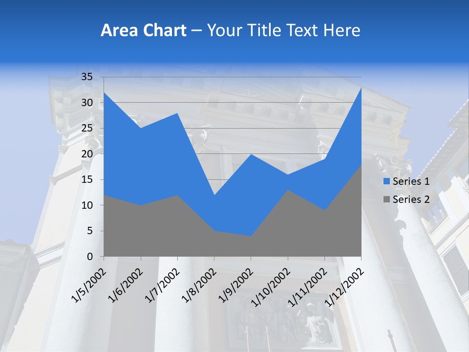 Cult Structure Roof PowerPoint Template