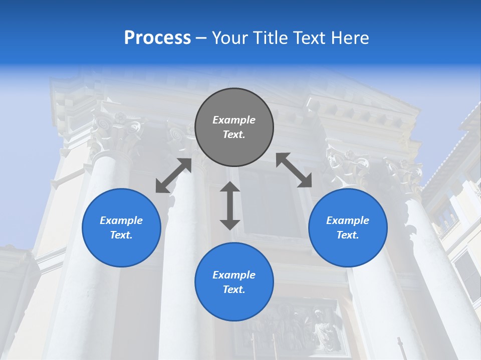 Cult Structure Roof PowerPoint Template