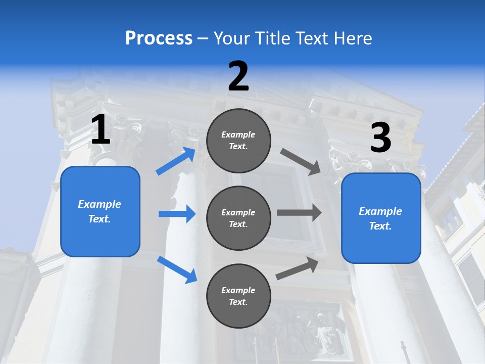 Cult Structure Roof PowerPoint Template
