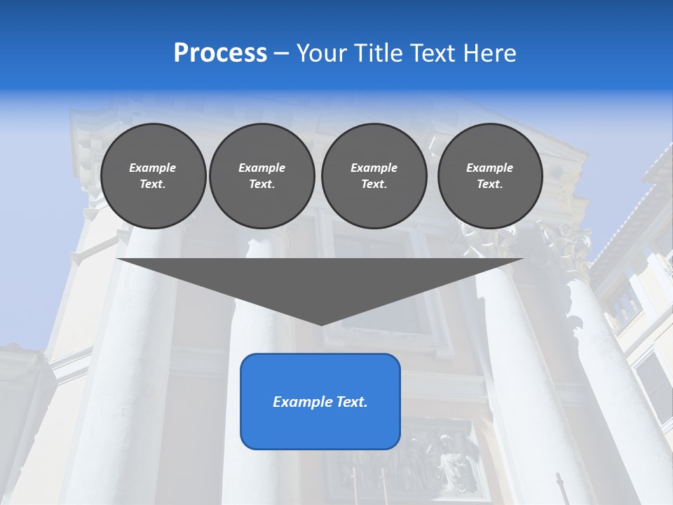 Cult Structure Roof PowerPoint Template