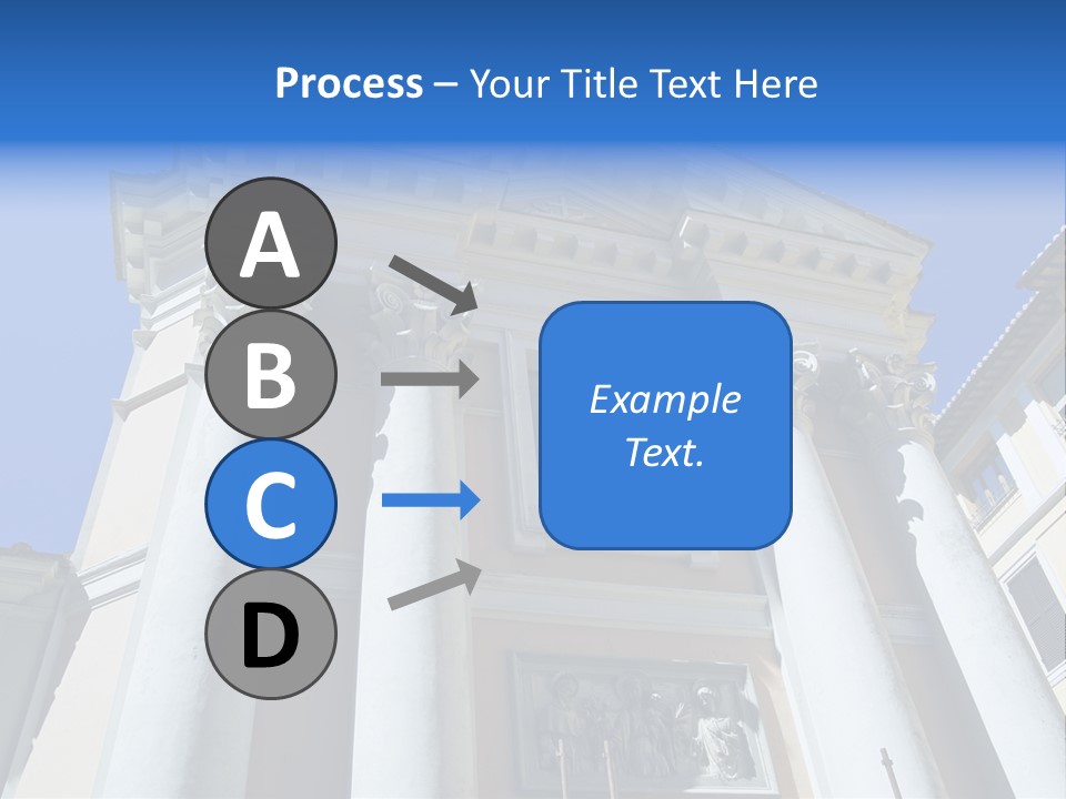 Cult Structure Roof PowerPoint Template