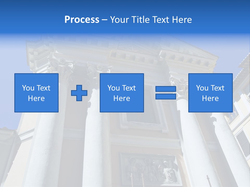 Cult Structure Roof PowerPoint Template