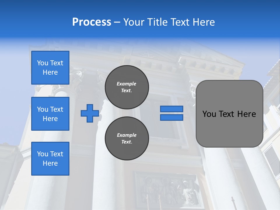 Cult Structure Roof PowerPoint Template