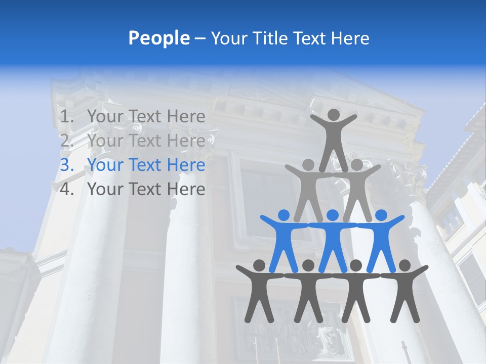 Cult Structure Roof PowerPoint Template