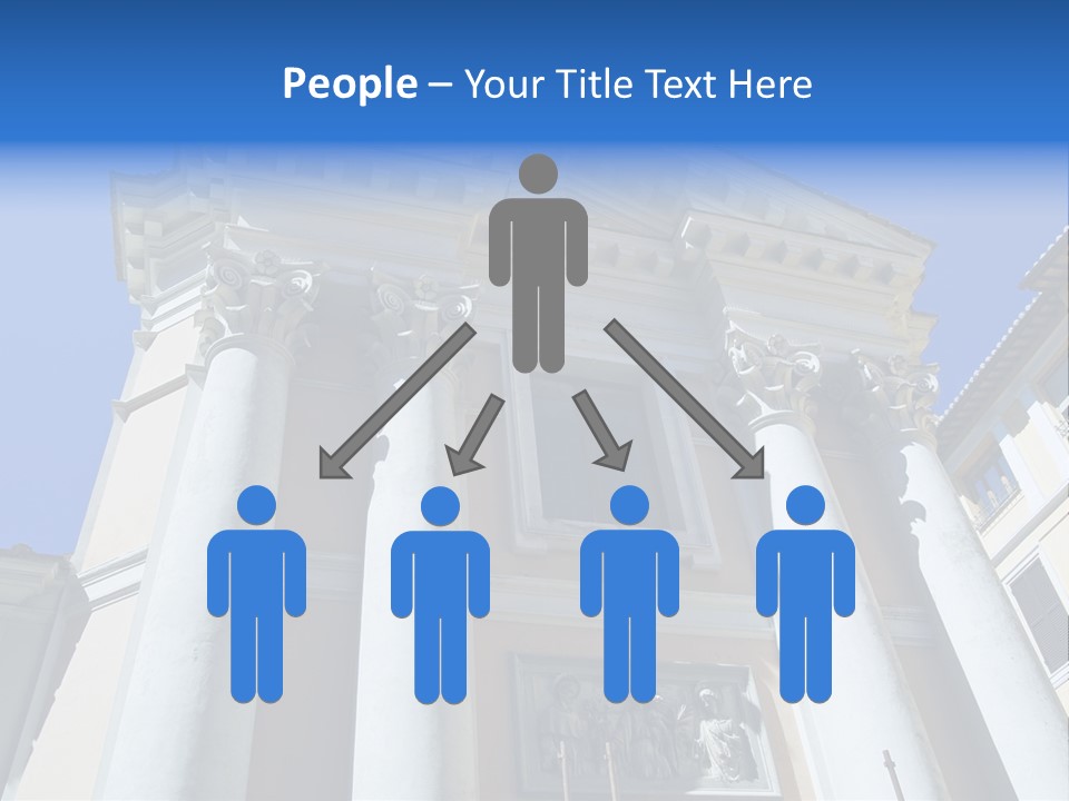 Cult Structure Roof PowerPoint Template