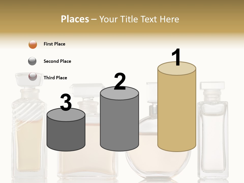 Scented Femininity Studio Shot PowerPoint Template