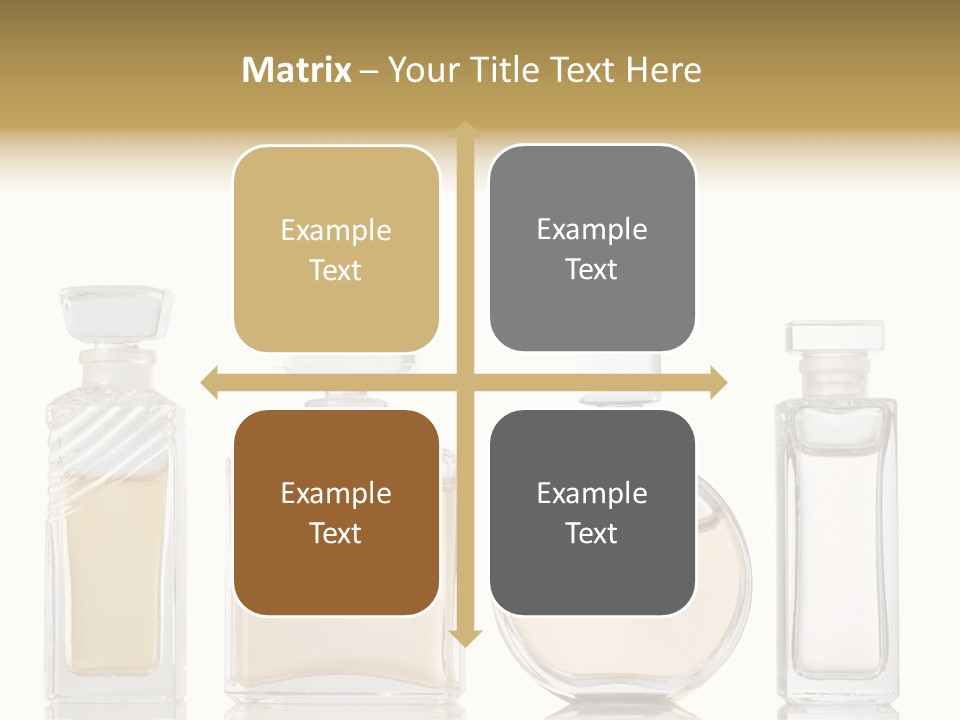 Scented Femininity Studio Shot PowerPoint Template