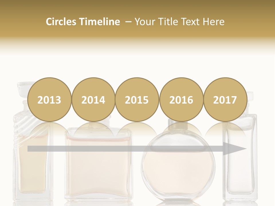 Scented Femininity Studio Shot PowerPoint Template