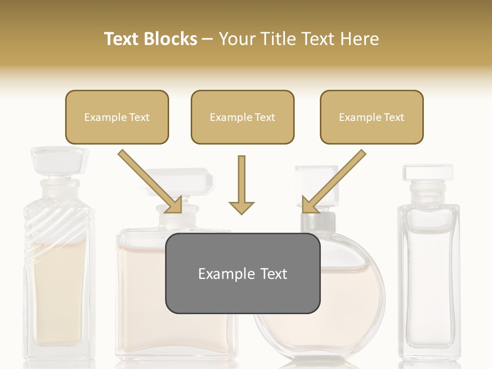 Scented Femininity Studio Shot PowerPoint Template