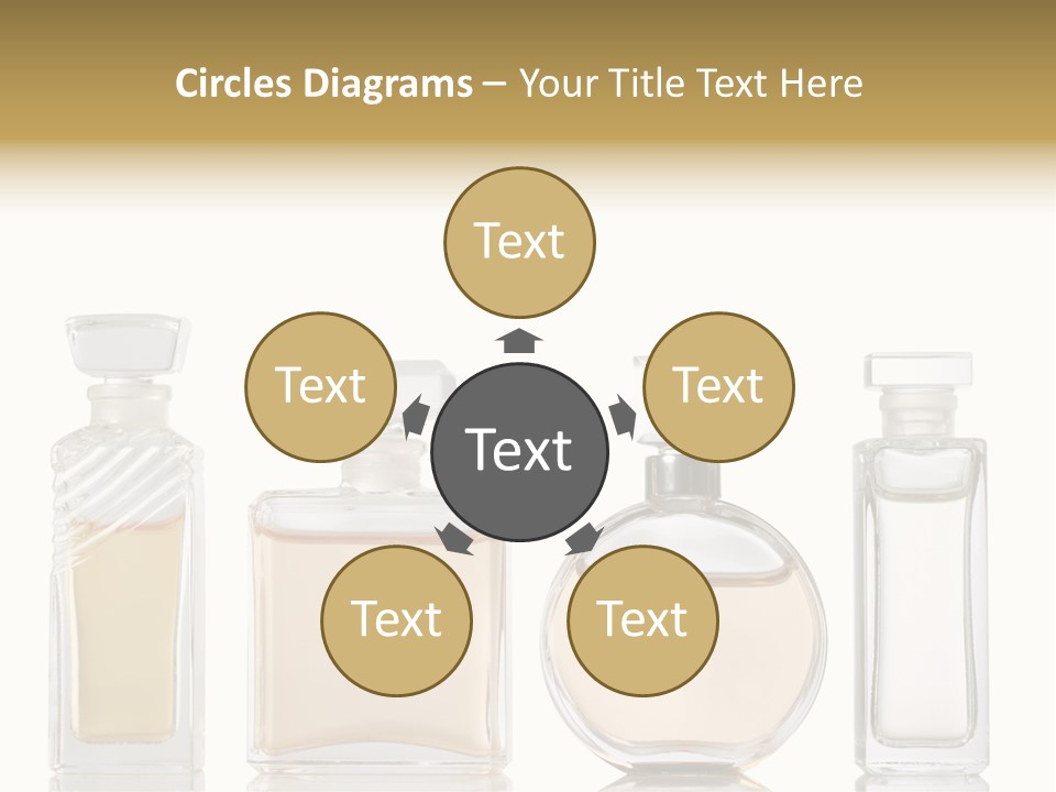 Scented Femininity Studio Shot PowerPoint Template