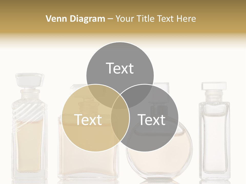 Scented Femininity Studio Shot PowerPoint Template