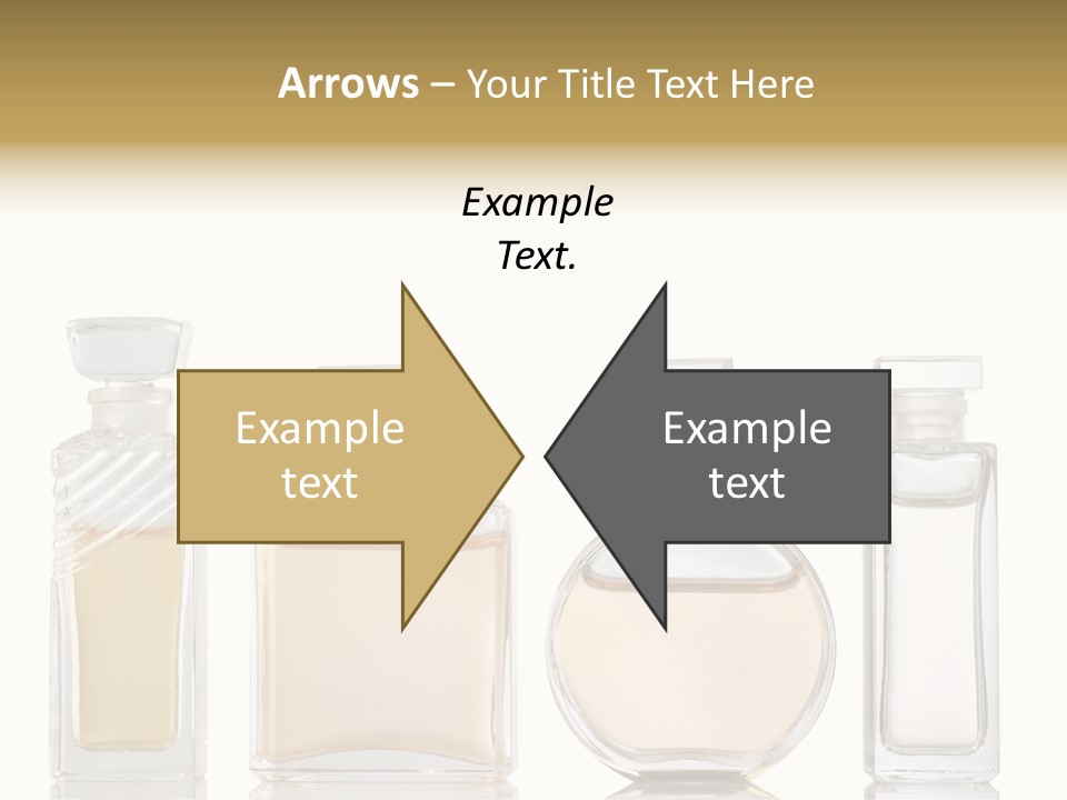 Scented Femininity Studio Shot PowerPoint Template