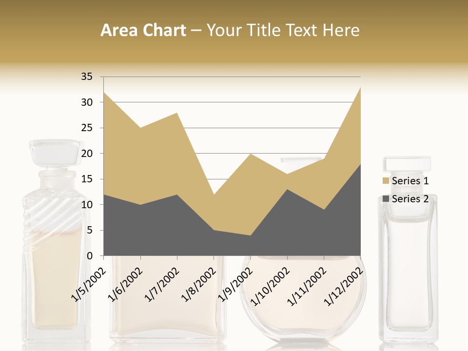 Scented Femininity Studio Shot PowerPoint Template