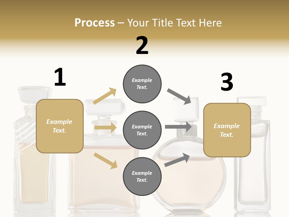 Scented Femininity Studio Shot PowerPoint Template