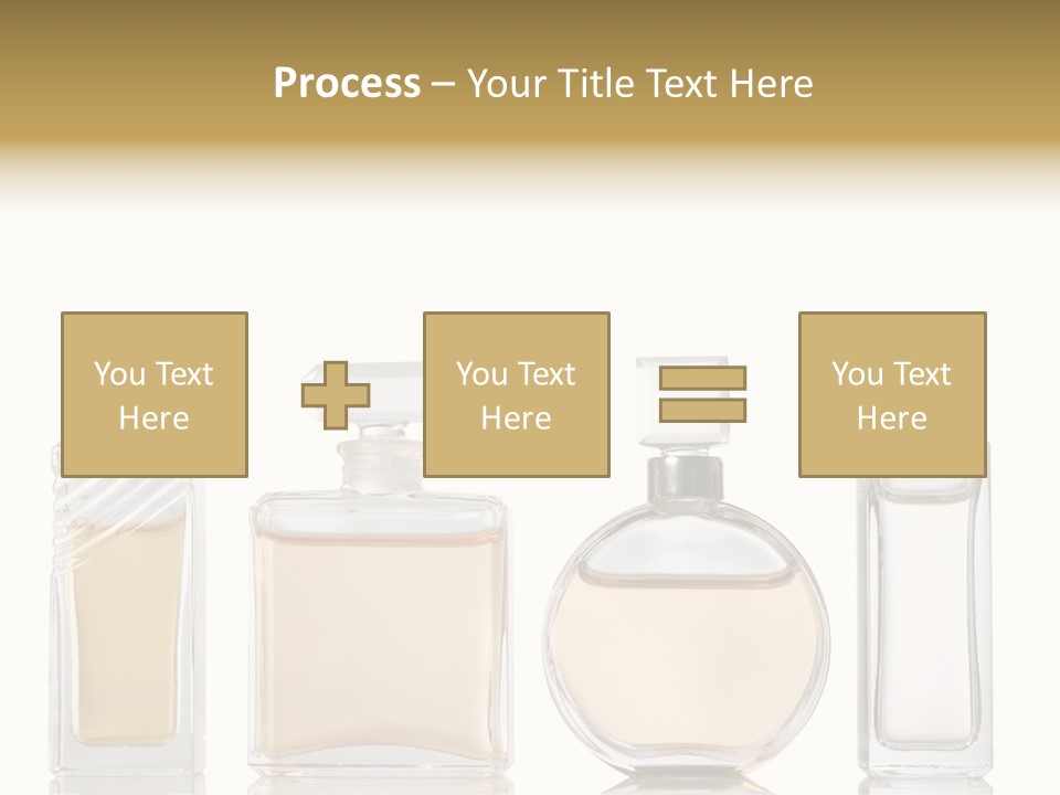 Scented Femininity Studio Shot PowerPoint Template