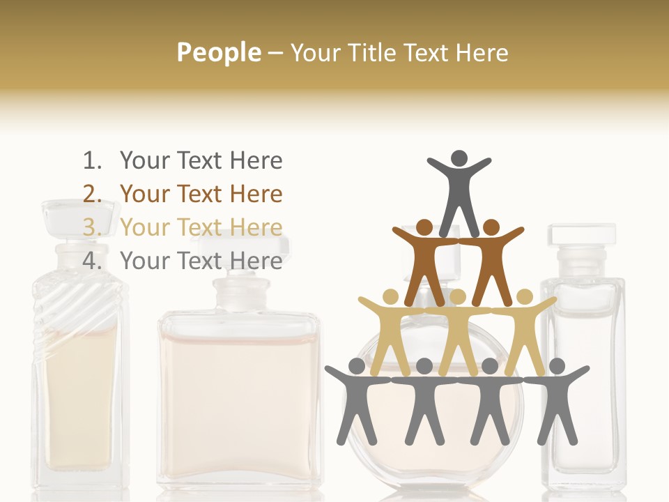 Scented Femininity Studio Shot PowerPoint Template