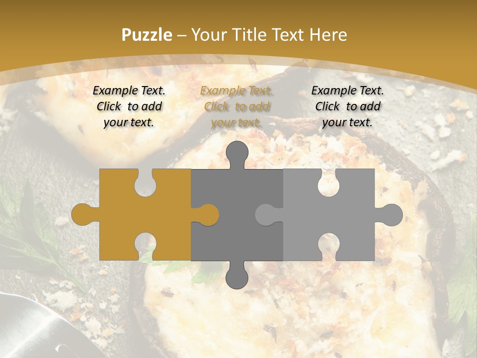 Parsley Portobello Muenster PowerPoint Template