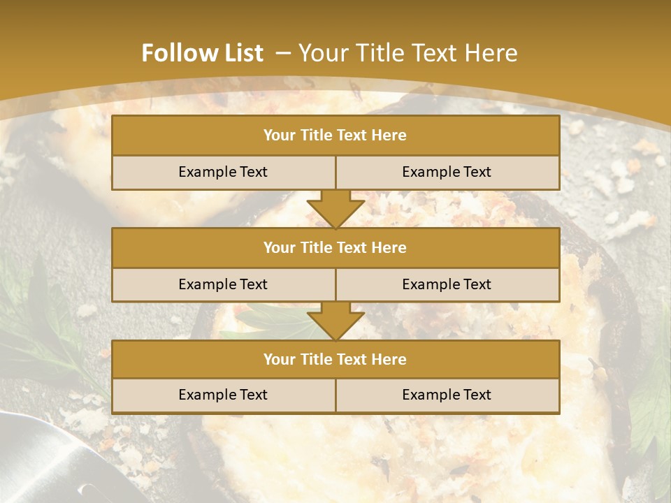 Parsley Portobello Muenster PowerPoint Template
