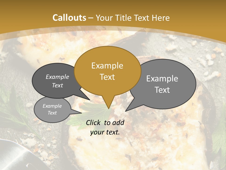 Parsley Portobello Muenster PowerPoint Template