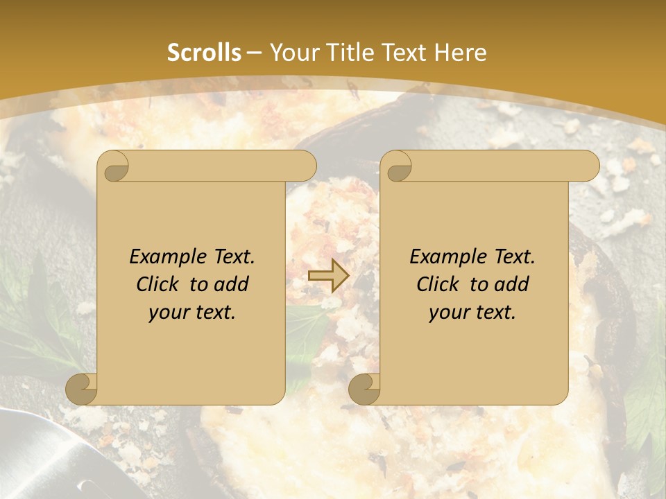 Parsley Portobello Muenster PowerPoint Template