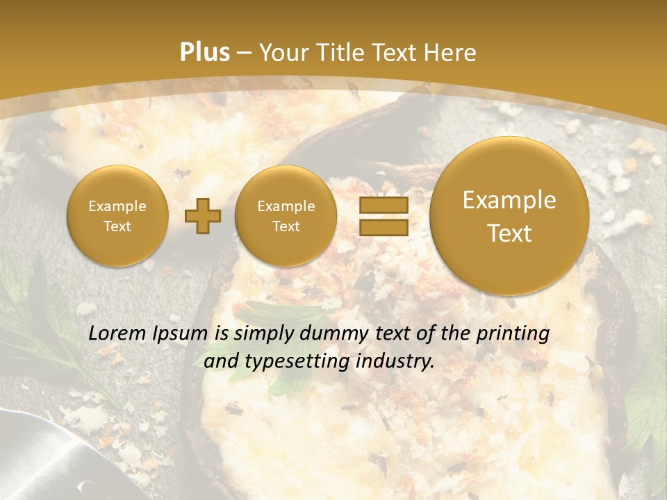 Parsley Portobello Muenster PowerPoint Template