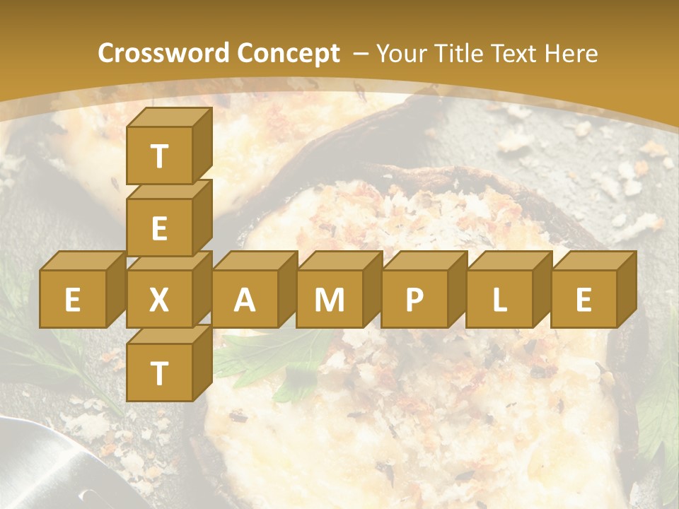 Parsley Portobello Muenster PowerPoint Template