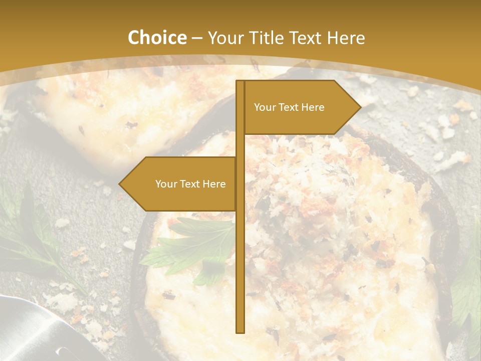 Parsley Portobello Muenster PowerPoint Template