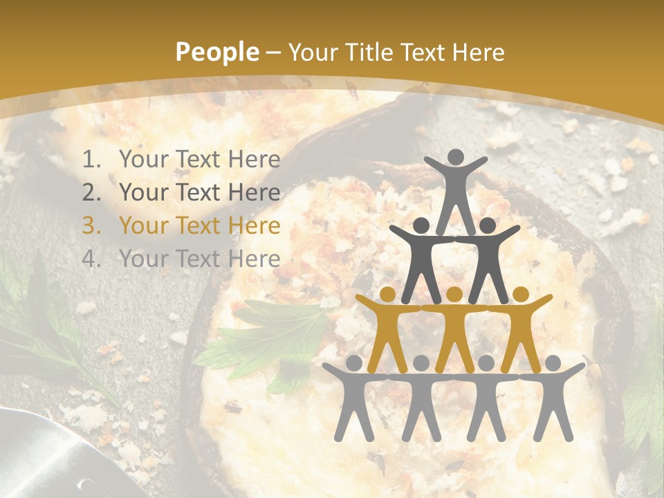 Parsley Portobello Muenster PowerPoint Template