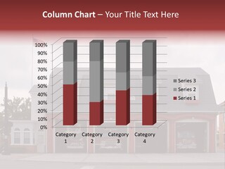 Emergency House Asphalt PowerPoint Template