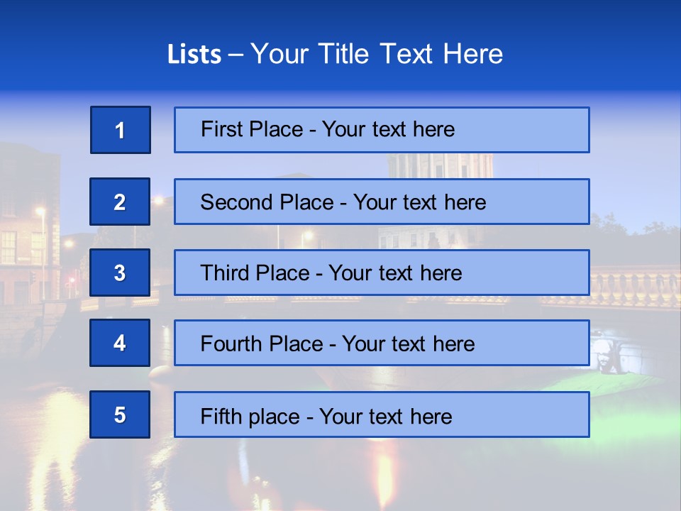 Habitat Major Outdoors PowerPoint Template