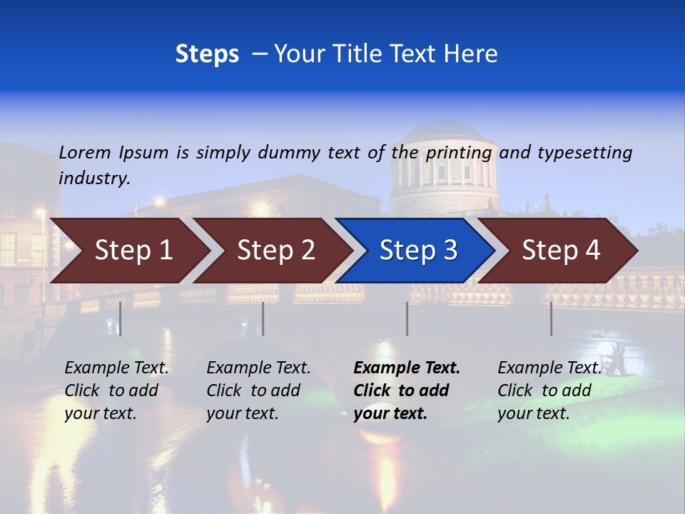Habitat Major Outdoors PowerPoint Template