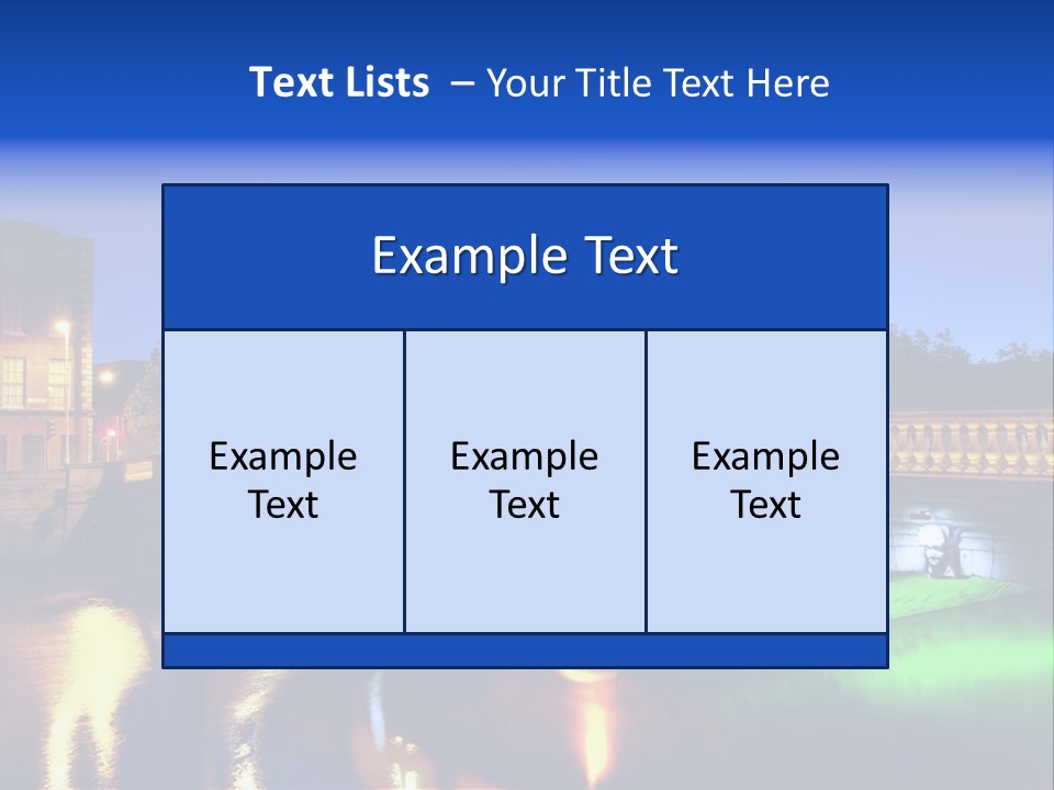 Habitat Major Outdoors PowerPoint Template