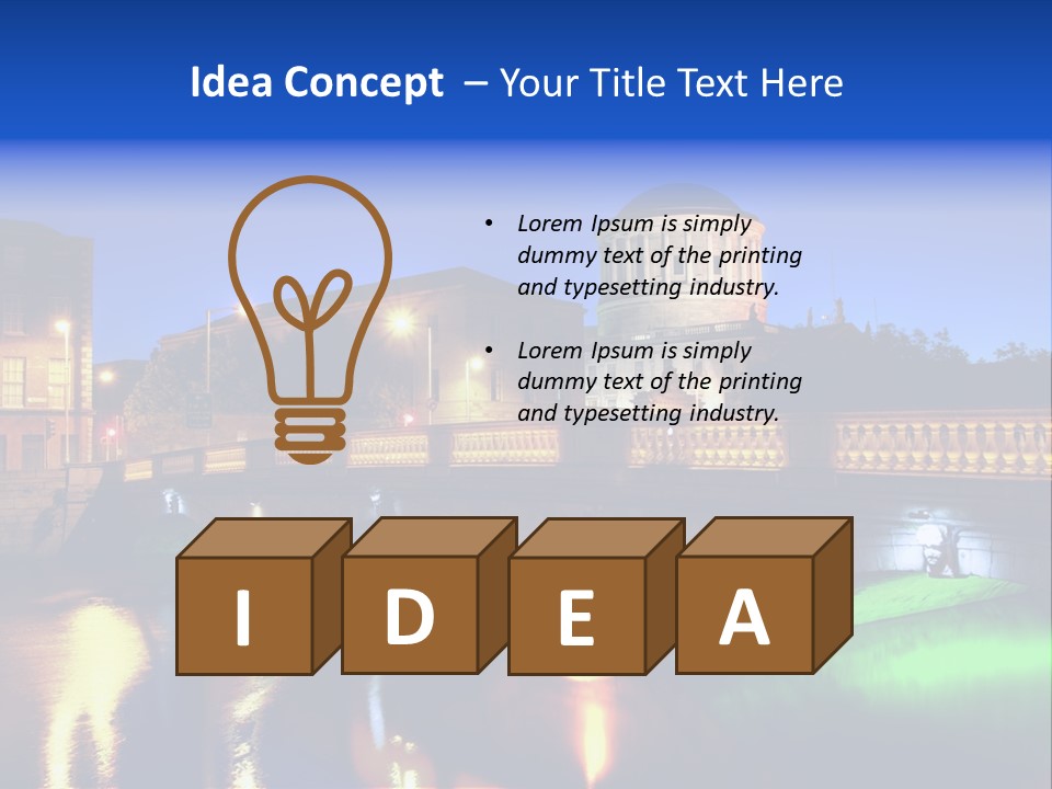 Habitat Major Outdoors PowerPoint Template