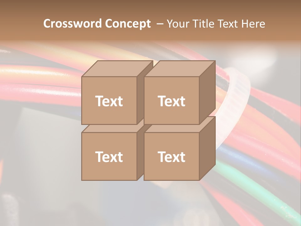 Slots Component Plug PowerPoint Template
