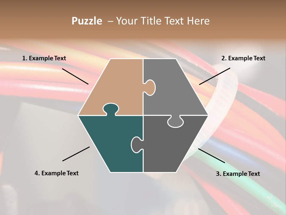 Slots Component Plug PowerPoint Template